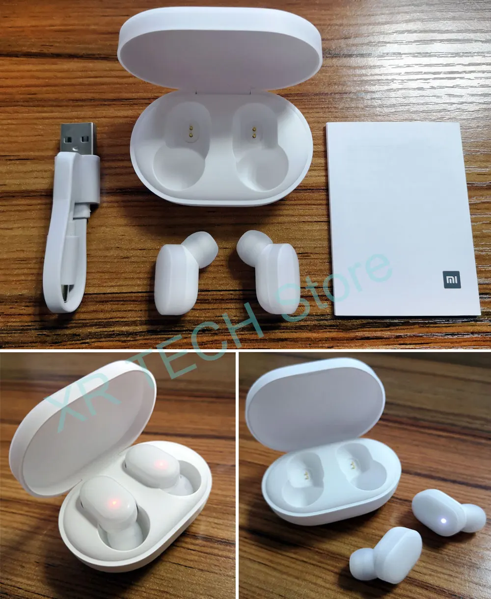 Xiaomi Mi AirDots Bluetooth Earphone Youth Version Mijia TWS Stereo Wireless Headset Bass Headphone Headset With Mic Handsfree