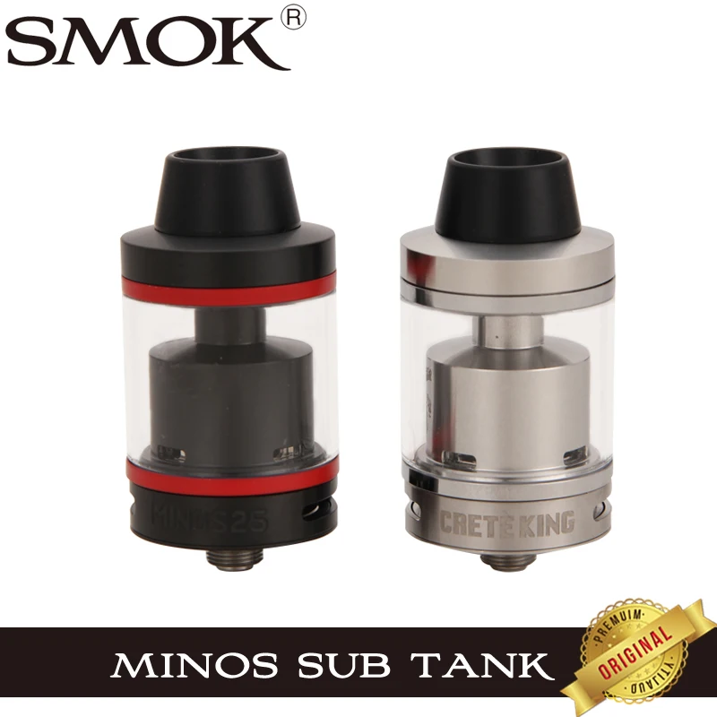 

Original Smok Minos Sub Tank 4ml Capacity Bottom Airflow Electronic Cigarette Atomizer Fit for Smok Micro One 150 Vape