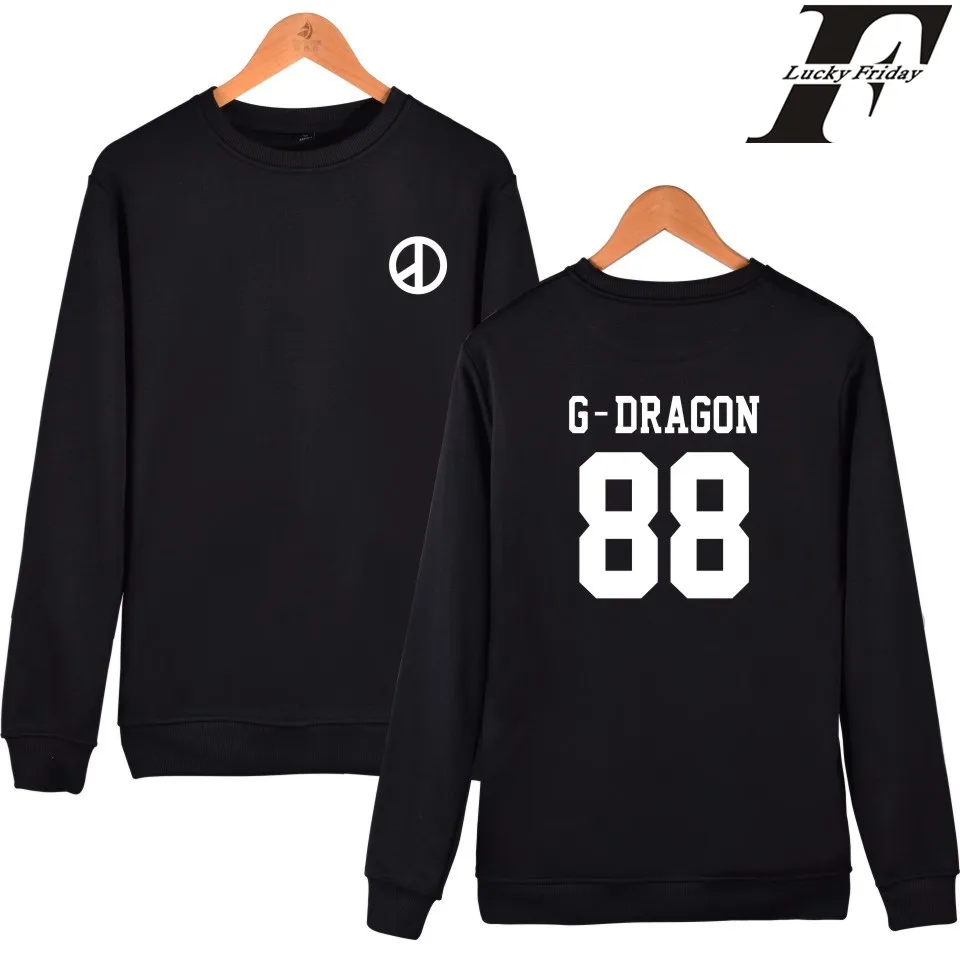 Bigbang hoodies men HipHop Sweatshirts Men auturm winter Sweatshirt for Men's pullover Hoodies and Sweatshirt Hoodies for Men