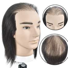 Hot Sale Male 20cm Mannequin Head 100% Real Human Hair Hairstyling Training Dolls Manikin Wig Dummy For Hair Extension Practice Hot Sale Male 20cm Mannequin Head 100% Real Human Hair Hairstyling Training Dolls Manikin Wig Dummy For Hair Extension Practice