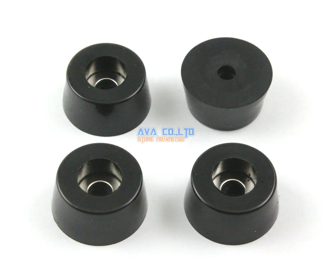 

24 Pieces 26x21x13mm Rubber Feet Pad Furniture Chair Leg Protector Glide Pad