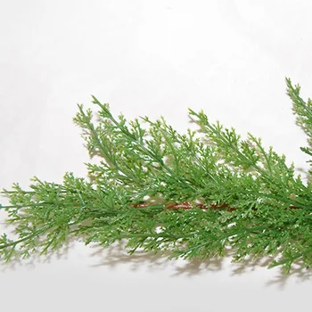

Fake Artificial Green Plant Pine Cypress Leaves Simulation Home/Office Decor