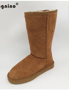 DAGNINO/зимняя женская обувь из натуральной кожи на меху, Брендовые ботильоны из австралийской овчины, теплые женские зимние ботинки с добавлением шерсти