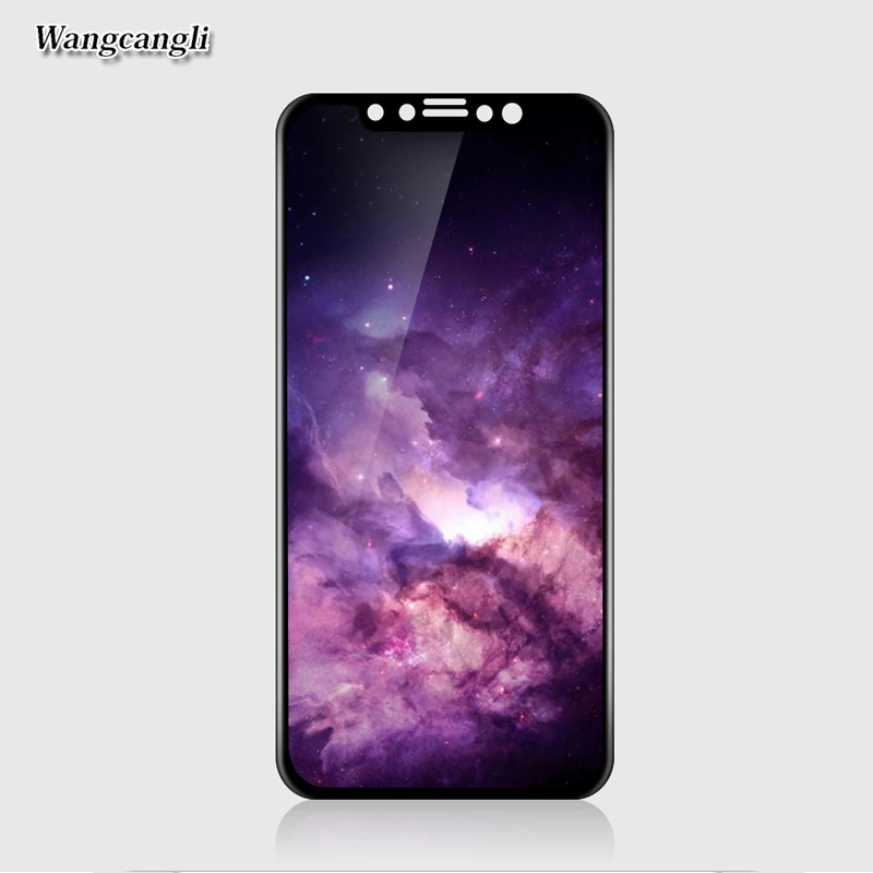 Wangcangli оптовая продажа 5D Plasma полное покрытие стекло для iPhone X защита экрана