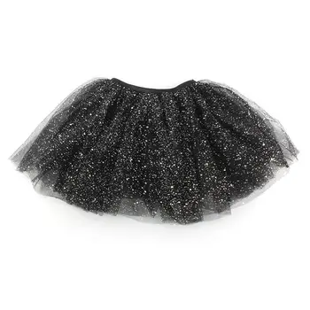 

2018 New Lovely Kids Girls Princess Short Tutu Skirt Bling Tulle Party Ballet Dance Skirt Children Clothing Girls Birthday Gift