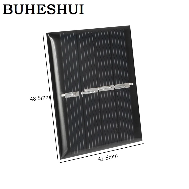 

BUHESHUI 0.36W 2V Solar Cell Polycrystalline Solar Panel DIY Solar System Charger Education Kits 42.5*48.5MM 3pcs FreeShipping