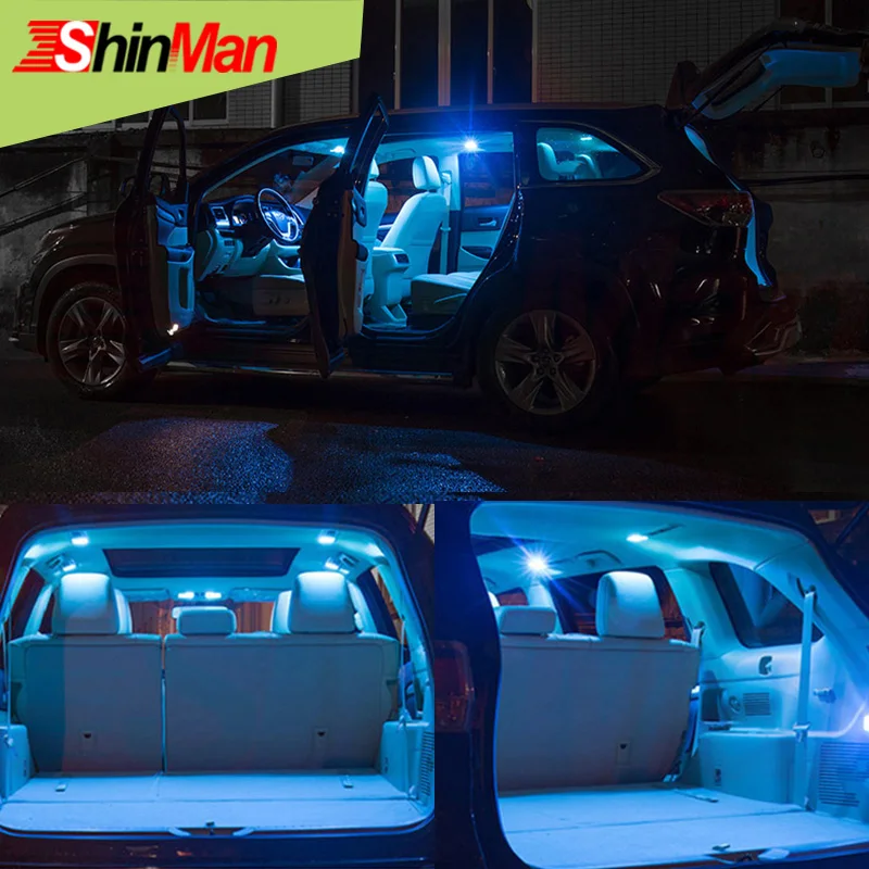 Светодиодный светильник для салона автомобиля ShinMan 6X светодиодный Nissan X Trail T31
