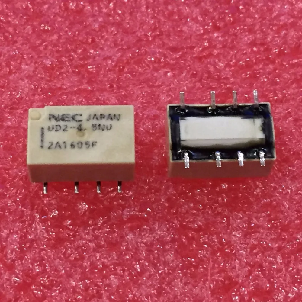 Бесплатная доставка новое оригинальное реле 10 шт./лот UD2-4.5NU UD2-4.5V 4 5 В 1 а SOP8 |