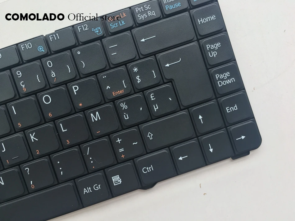 BE Belgium Laptop keyboard for Sony for Vaio VGN-NR VGN-NS NR NS PCG-7151M PCG-7153M PCG-7154M PCG-7161M Black keyboard BE Layout (2)
