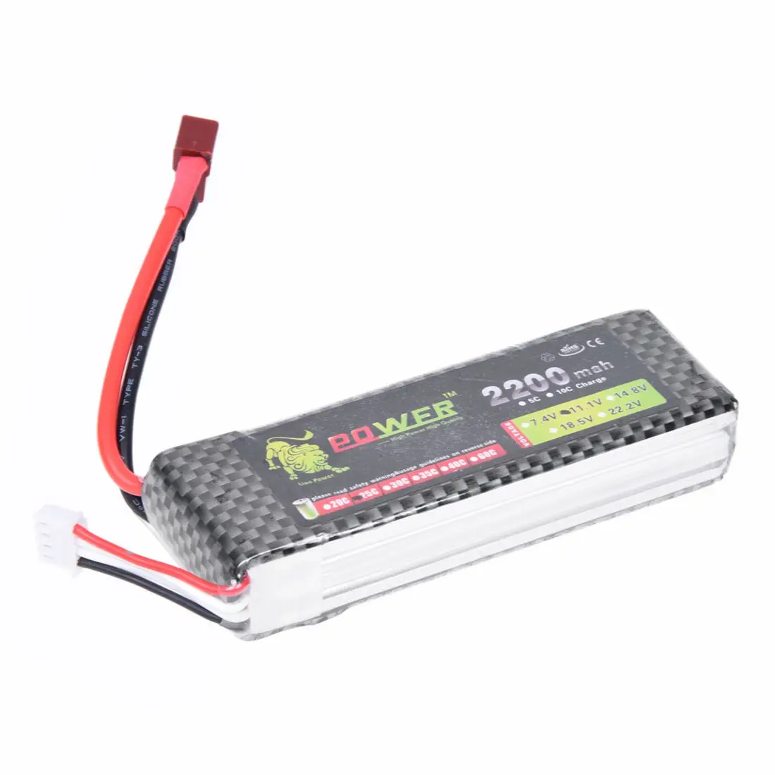 

Golden lion T Plug 2200mAh 11.1V 25C MAX 40C 3S LiPo Battery