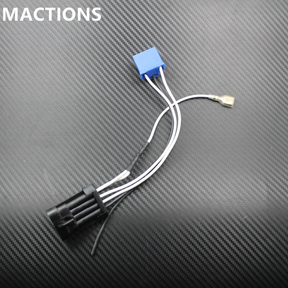 Motorcycle Parts LED Headlamp Headlight Wiring Harness For Harley 14