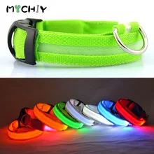 Pet Dog LED Collar For Cat Nylon Night Safety Anti-lost Light Up Flashing USB Collars Dogs Luminous Necklace Puppy Pet Supplies Pet Dog LED Collar For Cat Nylon Night Safety Anti-lost Light Up Flashing USB Collars Dogs Luminous Necklace Puppy Pet Supplies