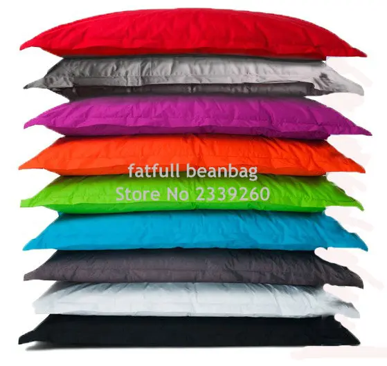 Cover only No Filler-Navy blue garden relax bean chair, outdoor Cushions giant bean bag,420D nylon coverfat sack