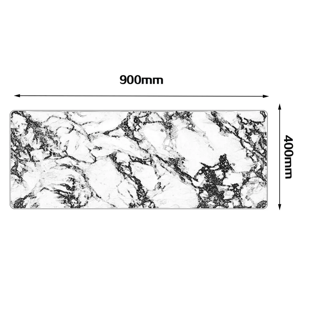 Очень большой коврик для мыши, игровой коврик для мыши, противоскользящий мраморный Дорожный Коврик с рисунком, игровой коврик для мыши с/без фиксирующей кромки, четыре размера