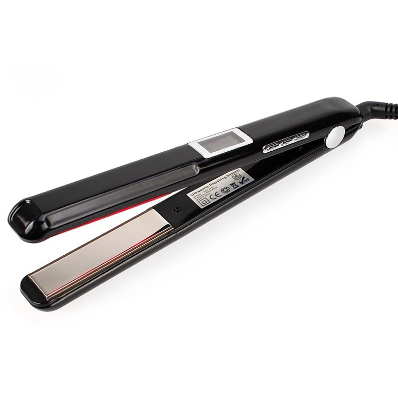 Паровая функция Flat Iron Турмалин Керамика Vapor Professional Выпрямитель для волос с аргановым маслом Настой Выпрямители