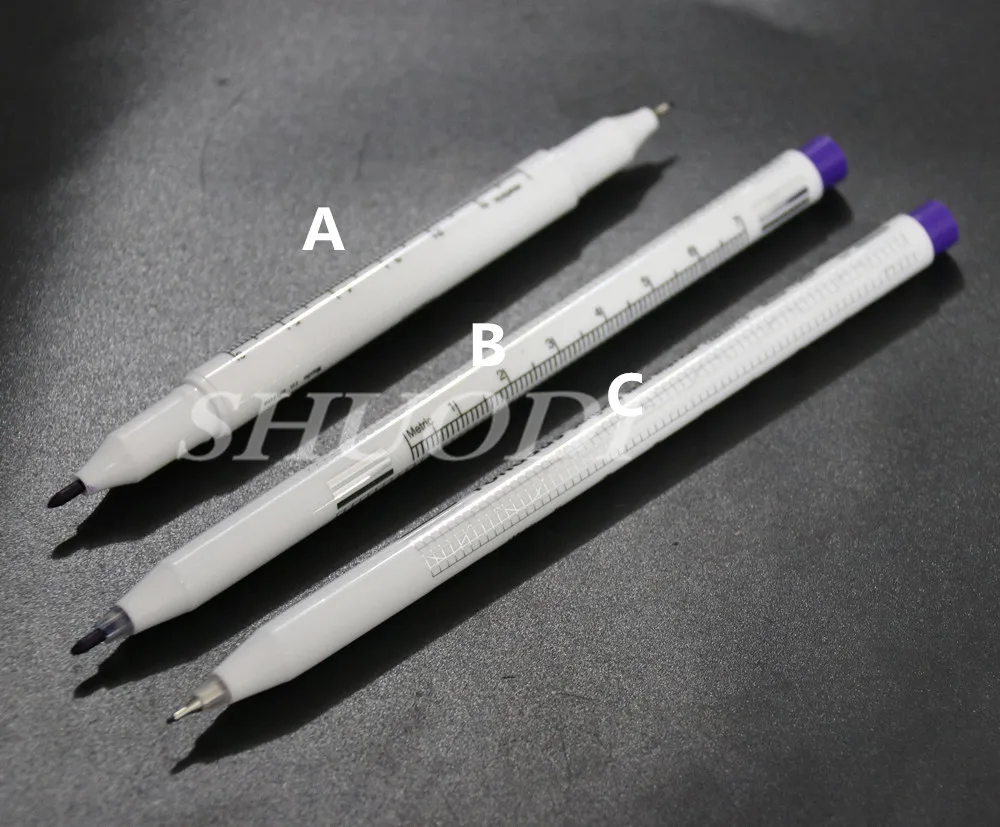 

3 pcs Dental Marker Pen Inerasable Pen Color-Pen Tool Sterile Package