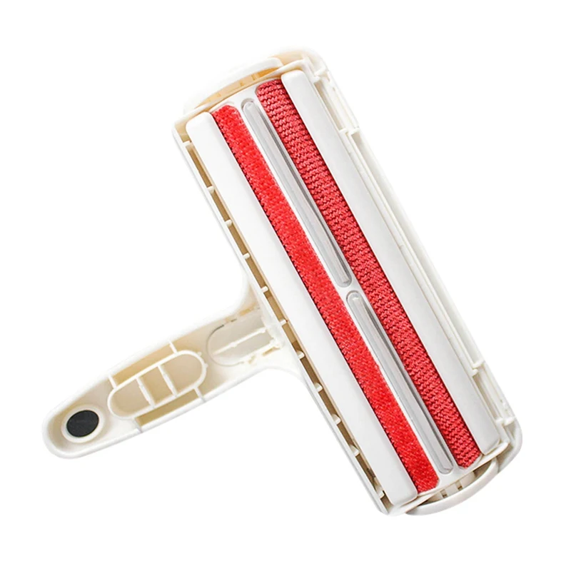 

2-Way Pet Hair Remover Roller Removing Dog Cat Hair from Furniture self-cleaning Lint Pet Hair Remover One Hand Operate zh1