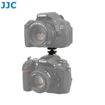 

JJC Camera Photo Accessories Cold Shoe Adapter LED Light Stand 1/4"-20 Tripod Screw Studio Flash Mount