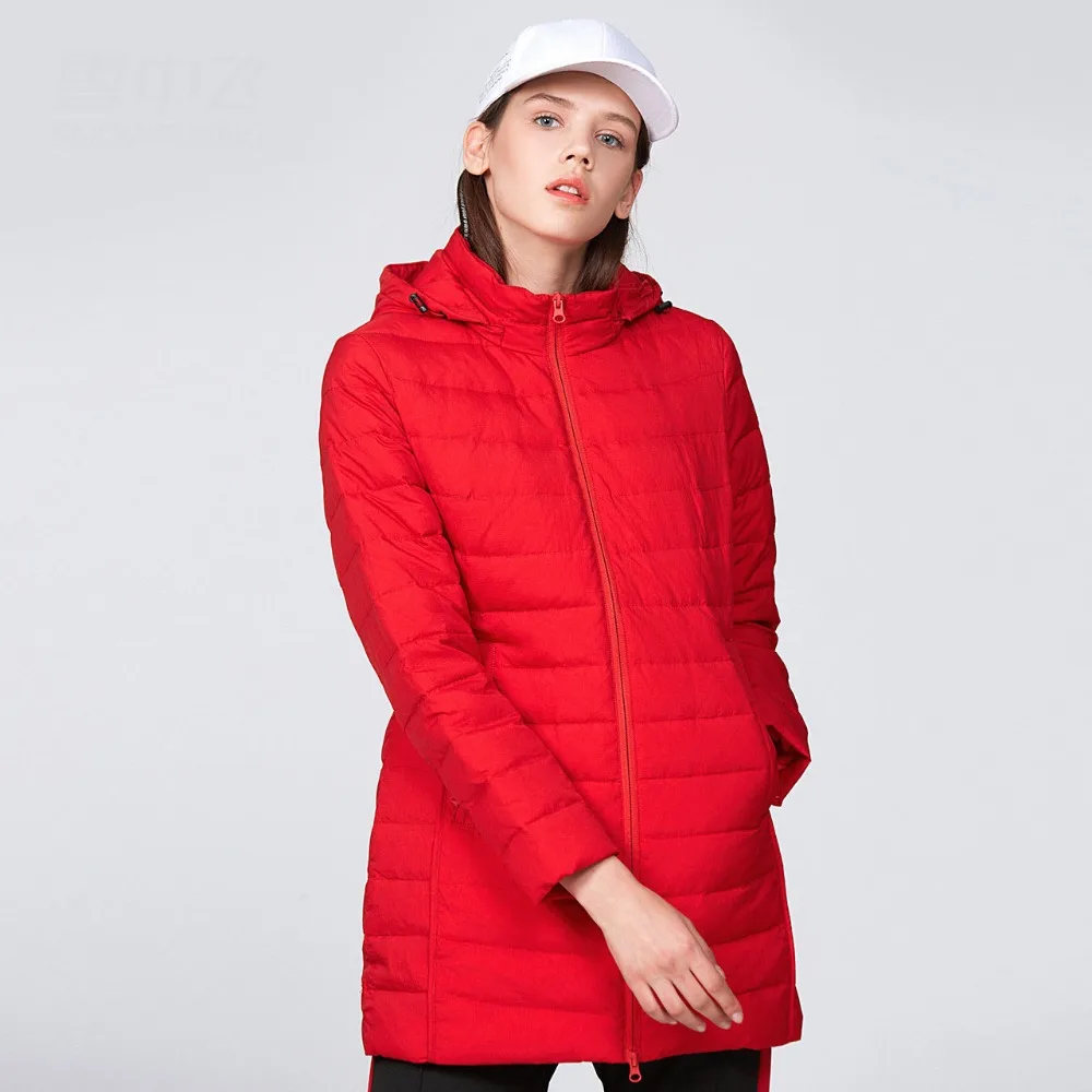 New 2019 autumn winter slim down jacket women hooded solid color coat outerwear plus size XS - XXXXL | Женская одежда