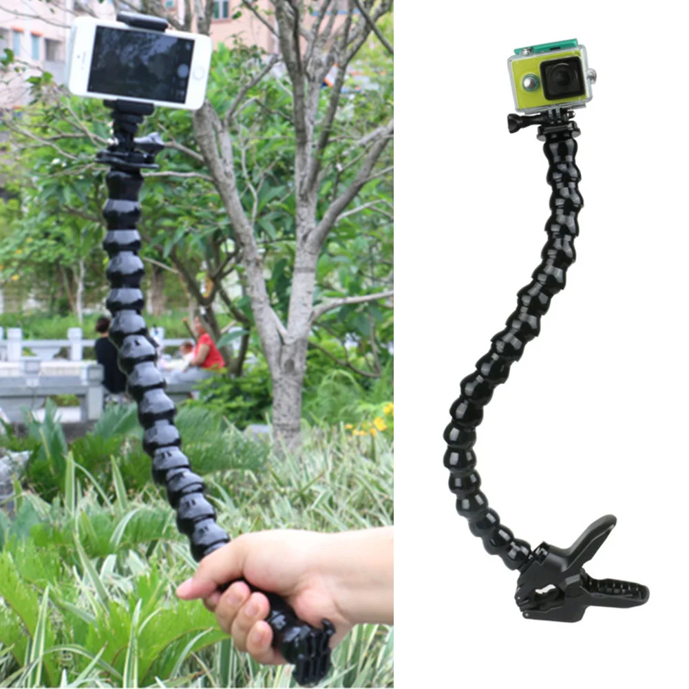 

Adjustable Holder Mounting Neck Flexible Support Soft Pipe For Gopro Hero 1/2/3/3+/4 For SJ 4000/5000/6000 Sports Camera #0228