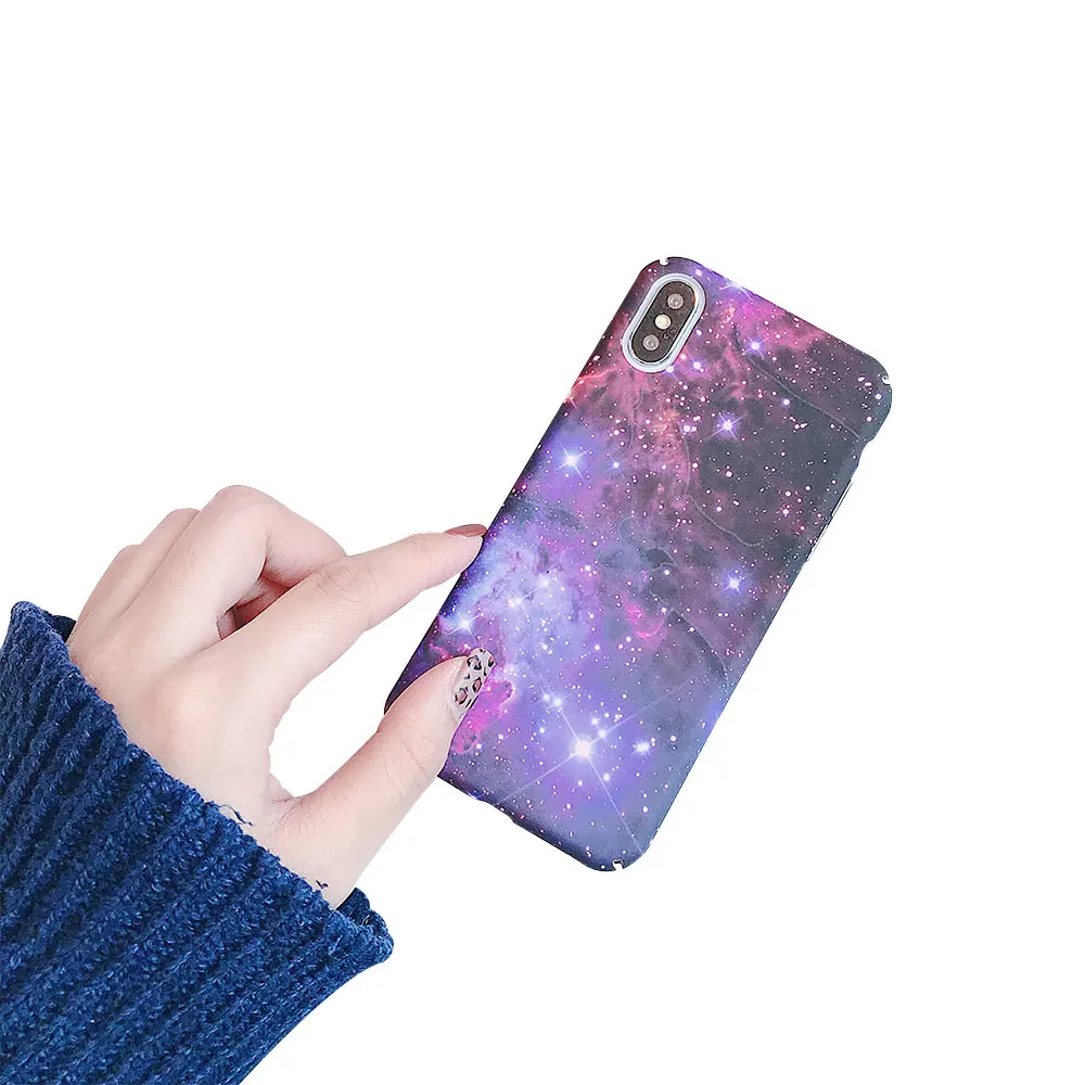 Рамочный чехол звездное небо чехол для телефона для samsung Galaxy A50 A30 A6 A7 A8 A9 A3 A5 S7 S8 S9 S10 плюс световой задней крышкой из поликарбоната