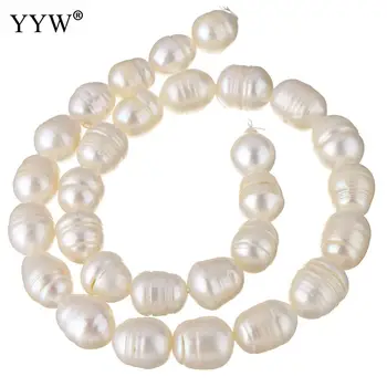 

Cultured Rice Freshwater Pearl Beads Natural White 10-11mm Approx 0.8mm