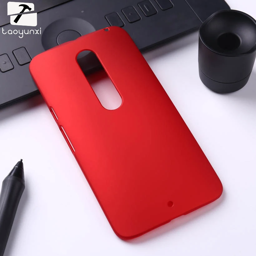 

TAOYUNXI Matte Hard Phone Case For Motorola Moto X Style Case XT1572 XT1570 X Pure Edition 5.7 Inch Cover Frosted Bags Hood