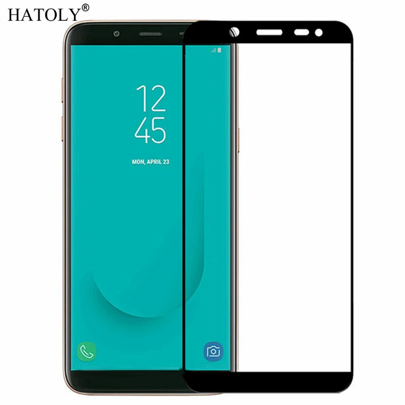 Закаленное стекло для samsung Galaxy J6 2018 1 шт. защитная пленка экрана J600G полное