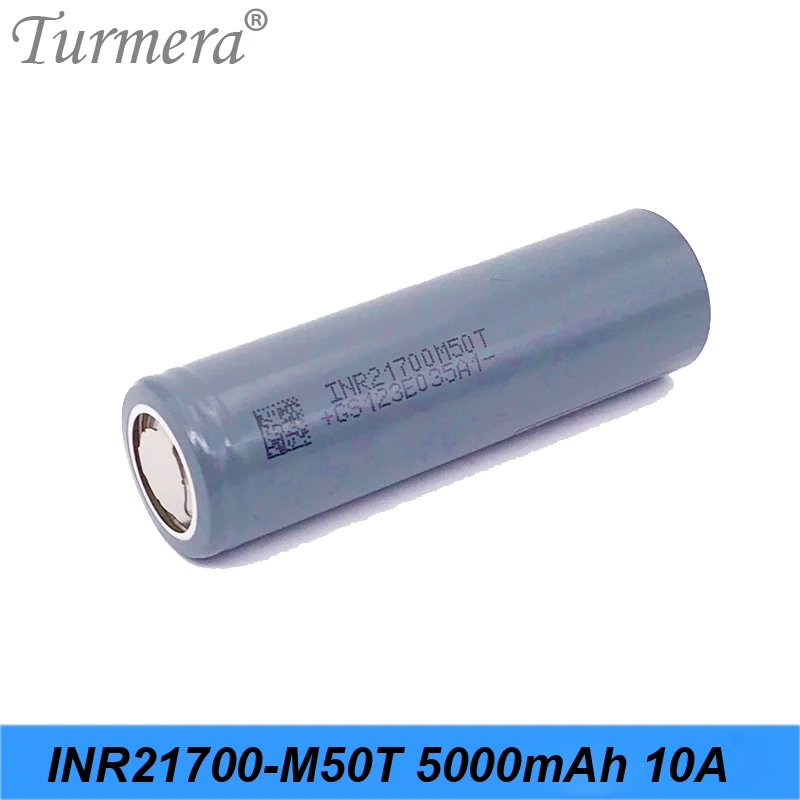 21700 батарея M50T 5000mah 10A батарея для электронной сигареты Vape фонарик батарея Turmera INR21700-M50T