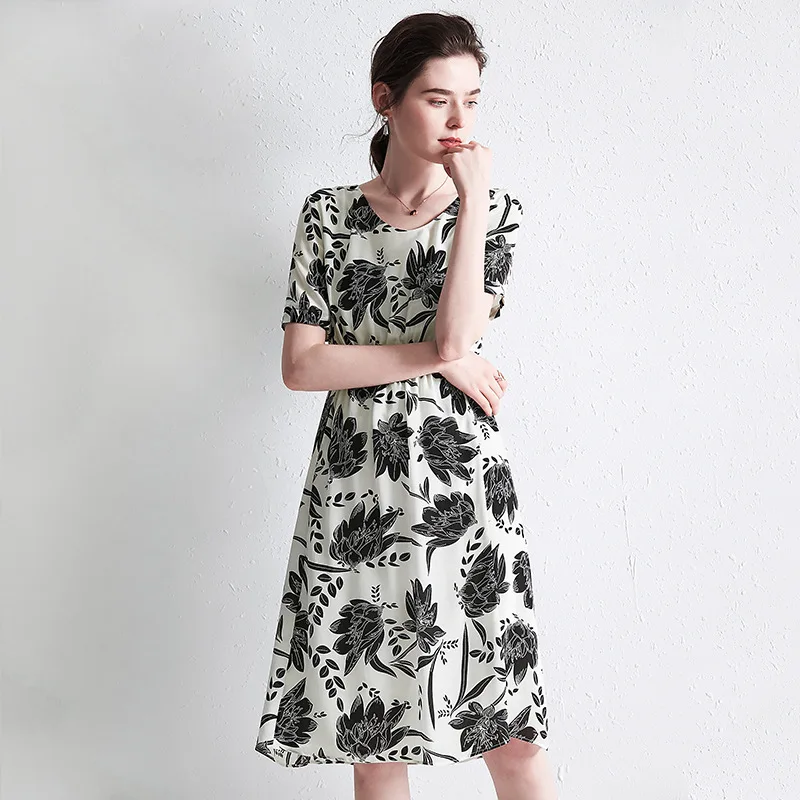 Bloemen zijde plus size party dress vintage strand boho bohemian casual jurken sexy 2019 vrouwen zomer losse gedrukt zwarte bloem Bloemen zijde plus size party dress vintage strand boho bohemian casual jurken sexy 2019 vrouwen zomer losse gedrukt zwarte bloem