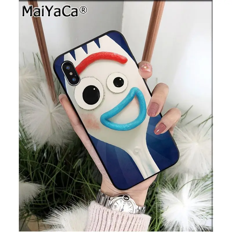 MaiYaCa мультфильм oy Story 4 Forky рукоделие принт рисунок чехол для телефона Apple iphone 11 pro 8 7 66S Plus X XS MAX 5s SE XR - Цвет: A7