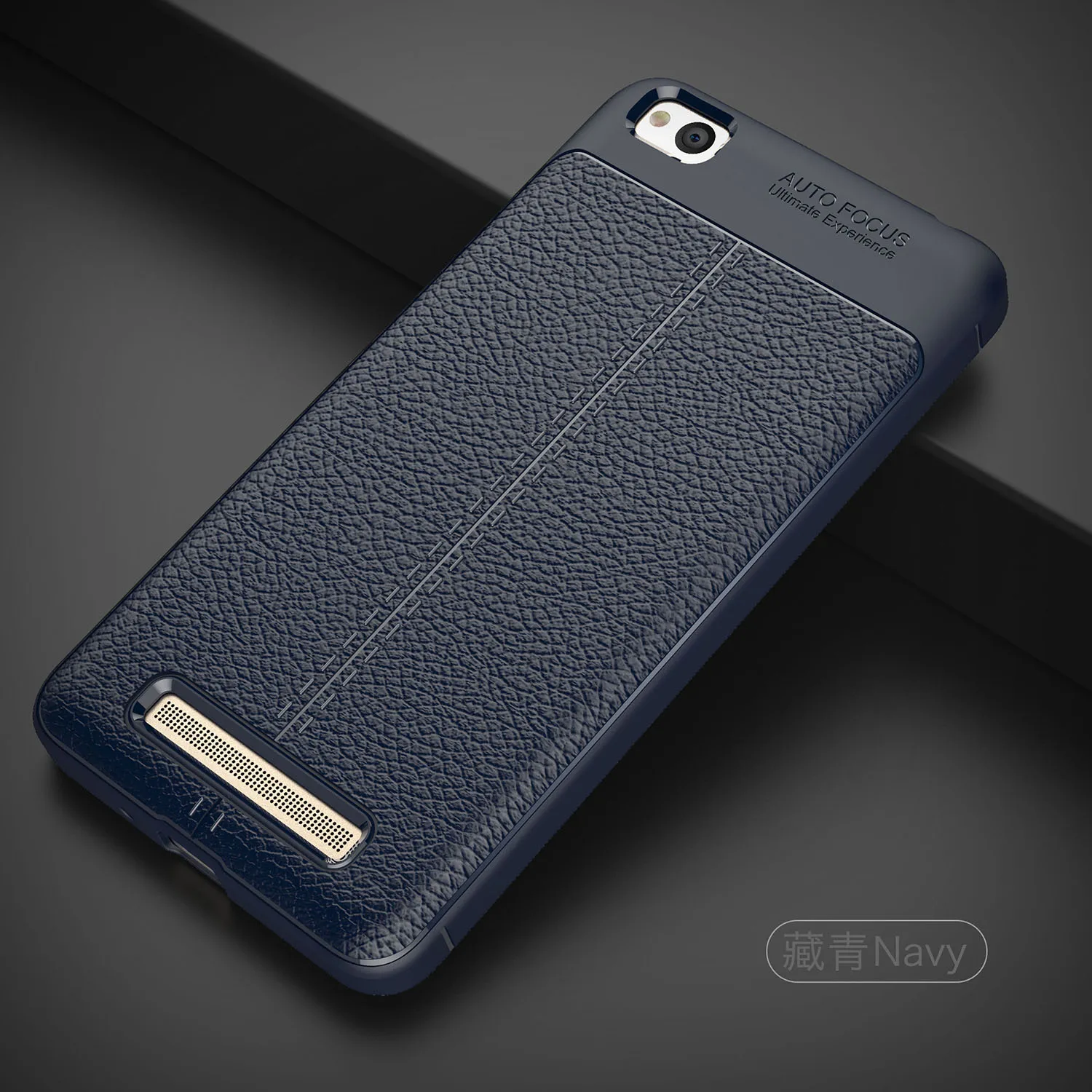 Wolfsay мягкий чехол для Xiaomi Redmi 4A кожаный текстура телефон силиконовый Бизнес Coque 5