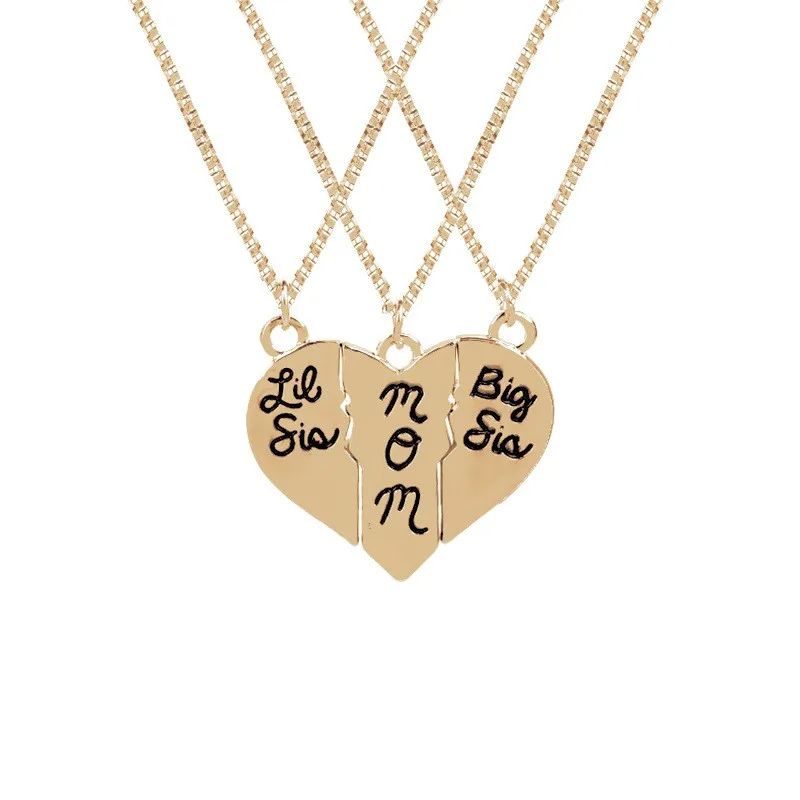 3 шт. ожерелье чокер для женщин|broken heart pendant|womens chokerheart pendant |