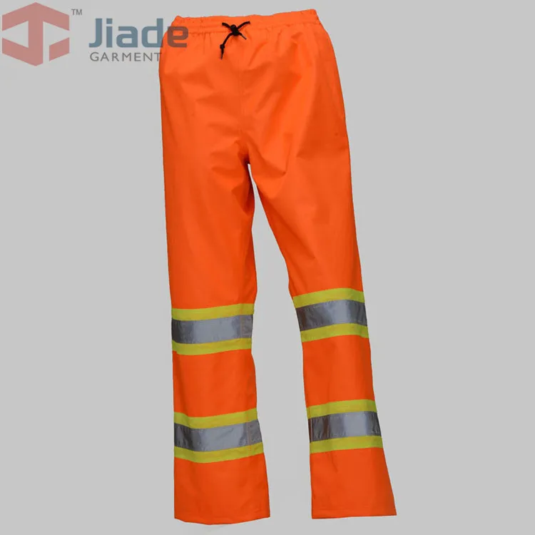 Jiade взрослые высокие брюки повышенной видимости длинные брюки мужские рабочие Светоотражающие брюки водонепроницаемые длинные брюки