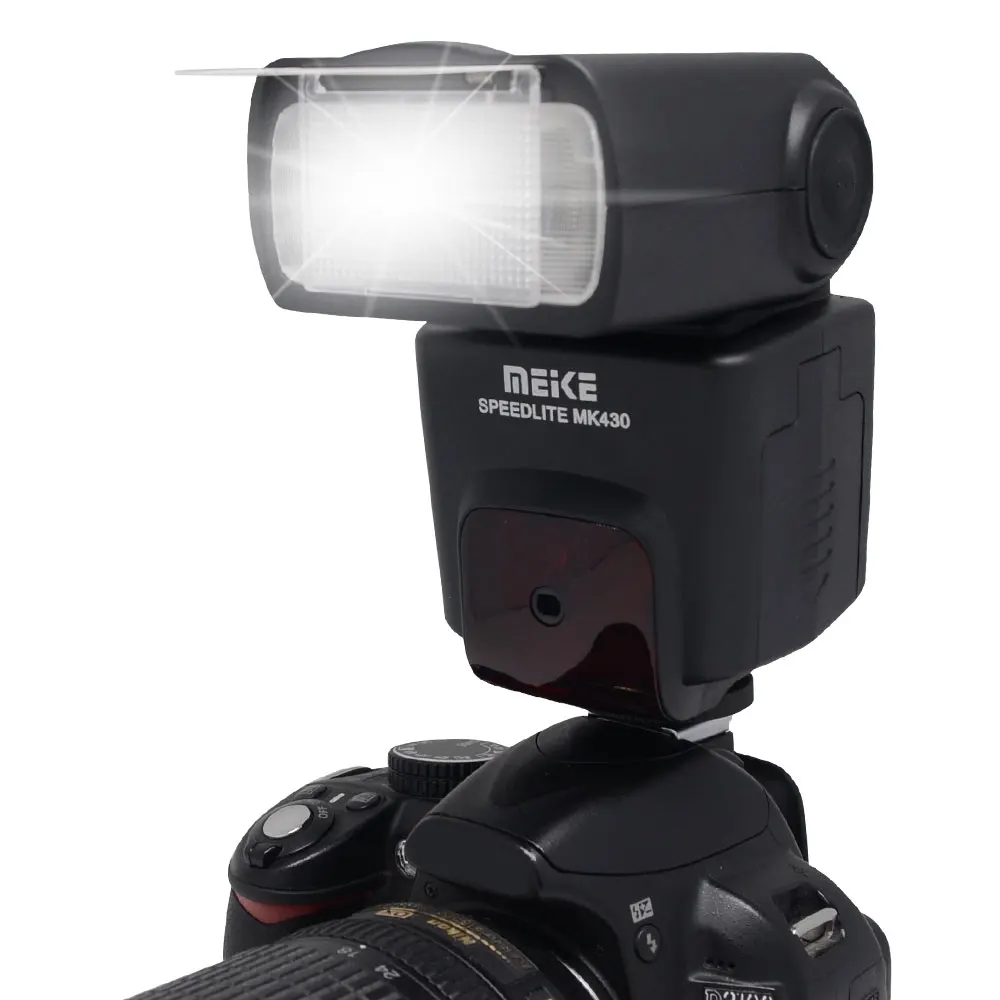 Meike MK-430N i-ttl S1/S2 ЖК-Вспышка Speedlite для Nikon D7100 D7000 D5100 D750 D300s