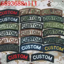 Нашивка С Вышивкой Arc Custom name Tape Text brand Morale tactics Military