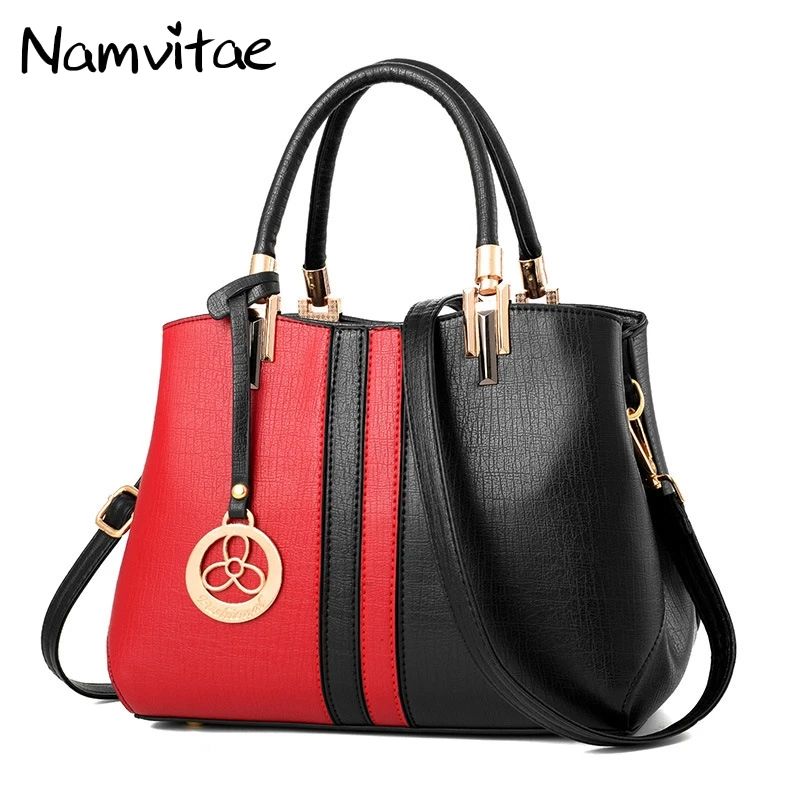 

Namvitae Women Shoulder Handbags New Fashion Patchwork Tote Bag Luxury Brand Ladies Party Casual Clutch Purse Messenger Bags