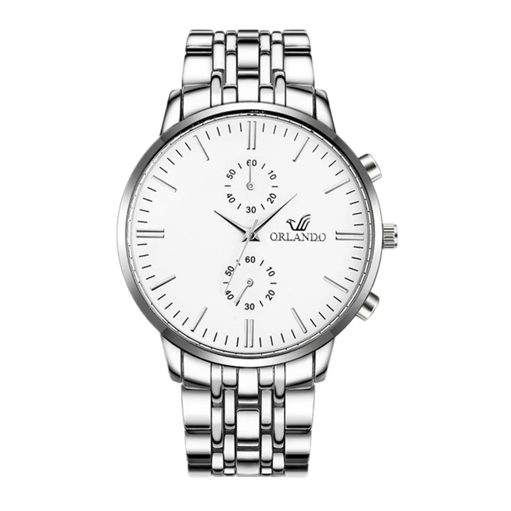 

Men Wrist Watches 2019 Luxury Mens Quartz Watches Men Business Male Clock Mens Watch Normal Business Leisure Party decoration Gi