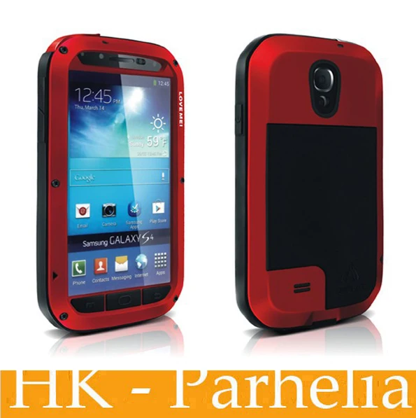 Original LOVE MEI For Samsung Galaxy S4 Extreme Small Waterproof Dropproof Shockproof Metal Aluminum Case Cover I9500 |