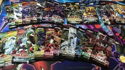 Yu Gi Oh Классический английский японский традиционный китайский натуральная дисконтная карта серии(купить пять упаковок