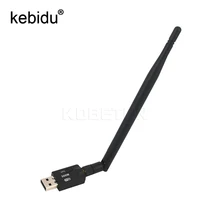Kebidu 300 Мбит/с USB Wifi адаптер USB 2,0 Беспроводная 2,4 ГГц сетевая Lan антенна для Windows XP/Vista/7 Linux для Mac OS X