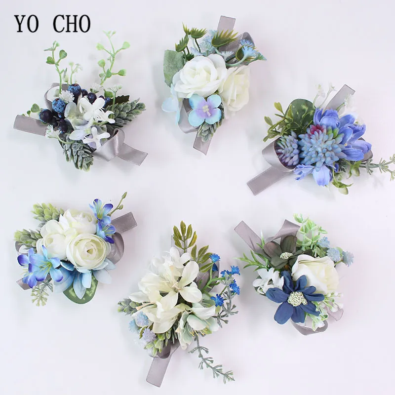 wedding Wrist Corsage Bracelet wrist flower  (44)