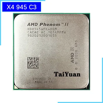 

AMD Phenom II X4 945 95W 3.0GHz Quad-Core CPU Processor HDX945WFK4DGM/HDX945WFK4DGI Socket AM3