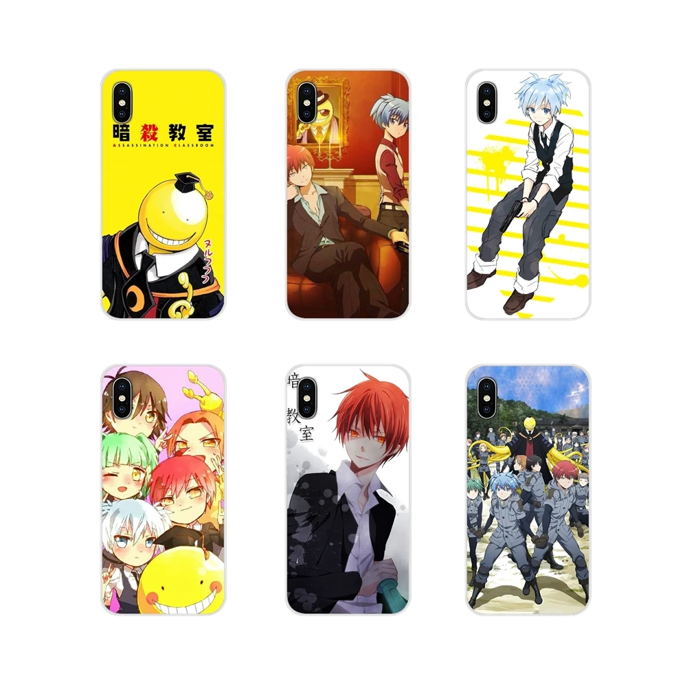 

Anime Japanese Assassination Classroom For Xiaomi Redmi 4A S2 Note 3 3S 4 4X 5 Plus 6 7 6A Pro Pocophone F1 Silicone Phone Cases