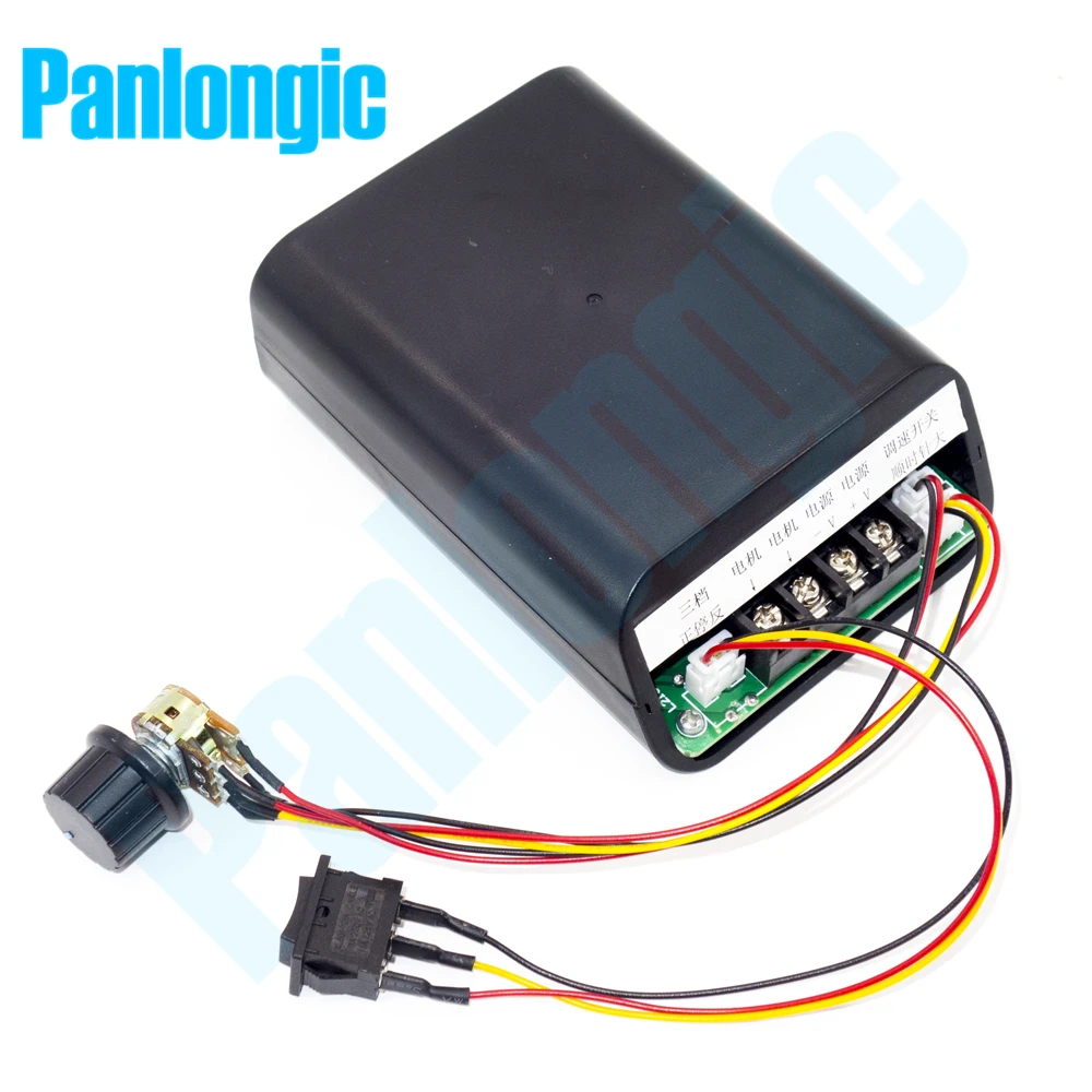 Panlongic DC 9 50V 40A DC Brush Motor Speed Control Reversible PWM