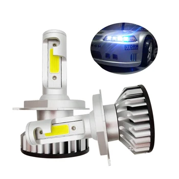 

40PCS Auto Headlight Bulb 20 Kits Mini Size H7 LED H4 HB3 H11 H1 9005 Car Light H3 6000K 72W 10000LM Automobiles Headlamp Bulb