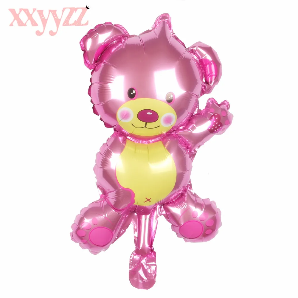 XXYYZZ Free Shipping New Mini Cartoon Animal Baby Cake Aluminum Balloons Birthday Party Balloons Wholesale Children's Toys