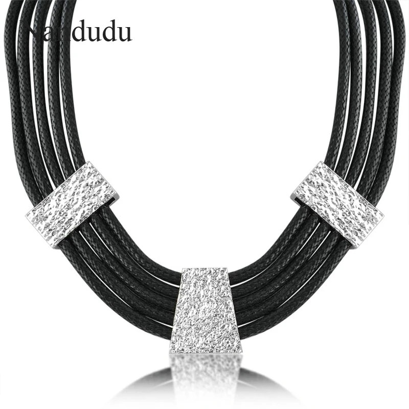 Nandudu Новое Прибытие Веревку Цепи Chokers Ожерелья для Женщин Египет Стиль Девушка