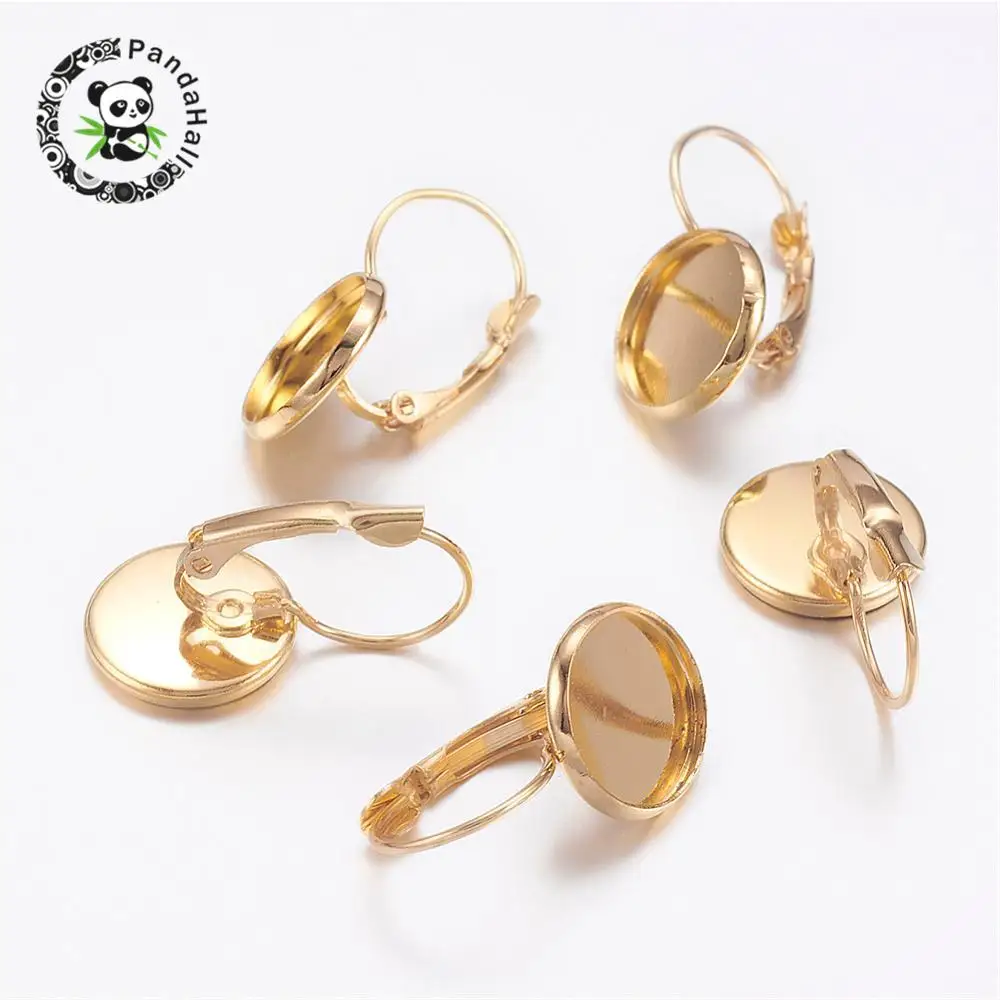 

Brass Lever Back Hoop Earring Components, Lead Free and Cadmium Free, Golden, Size: about 14mm wide, 25mm long, 12mm inner