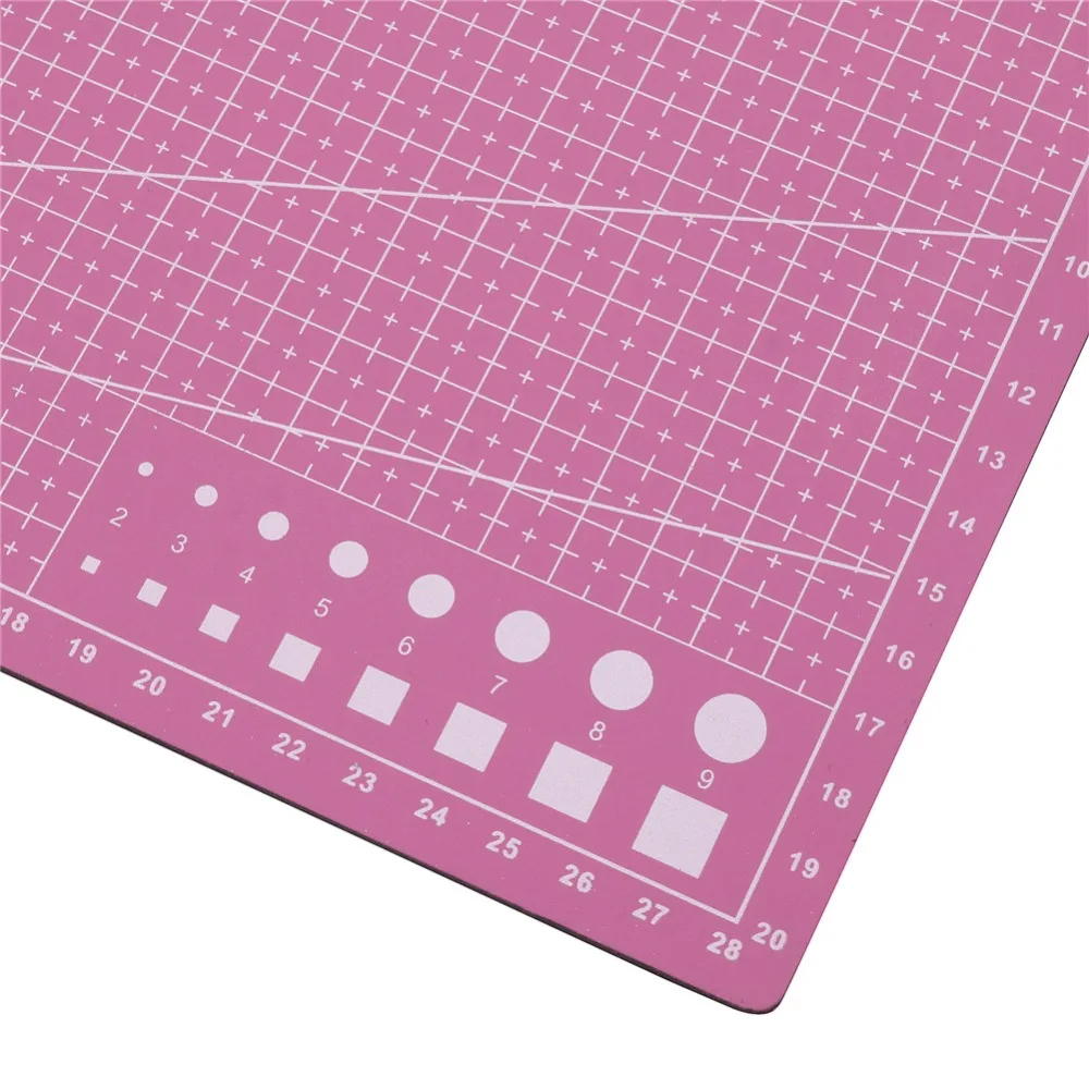Хорошее качество 1 шт. коврик для резки 30*22*0,3 см розовый внешний швейные инструменты DIY аксессуар